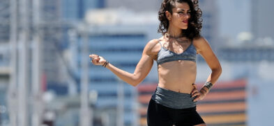 Maryam Henein in her original Los Angeles photograph by Adam Sheridan-Taylor.