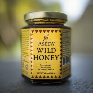 Aseda Wild Raw Honey From Africa (Large)