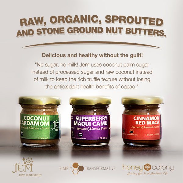 Jem Almond Butter Trio